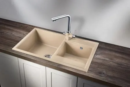 8201, ПЕСОК, кухонная мойка, кварц