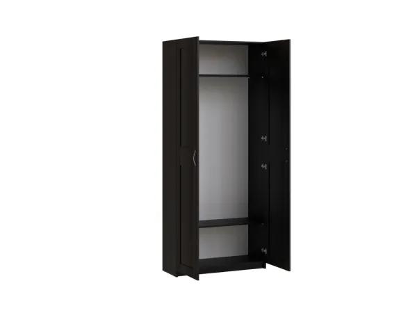 2.06.01.060.5 МАКС шкаф 2 двери 100х38х233 Дуб Венге RU 2.06.01.060.5 МАКС шкаф 2 двери 100х38х233 Дуб Венге RU