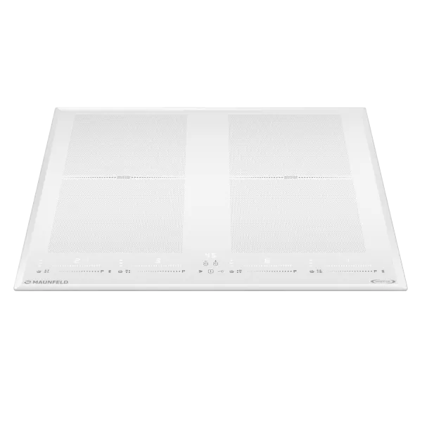 Индукционная варочная панель с двумя Flex Zone и Booster MAUNFELD CVI594SF2 LUX Inverter Белый