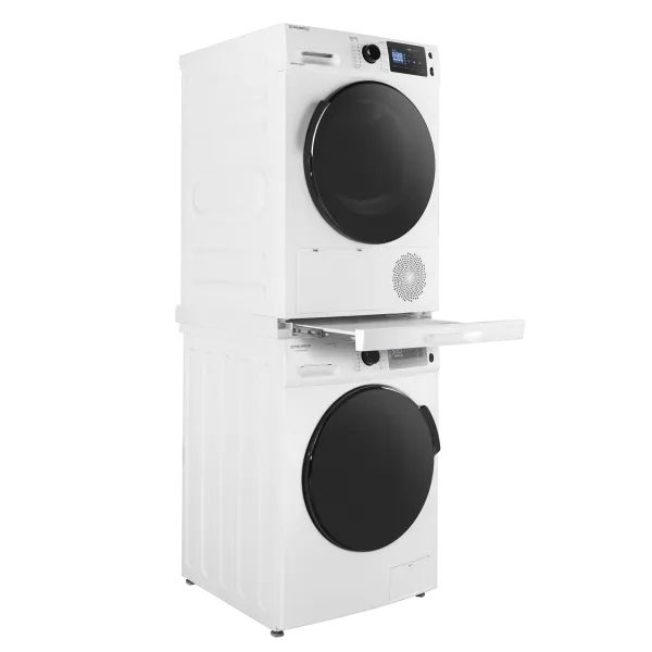 Соединительный элемент с выдвижной полочкой MAUNFELD WM Белый Соединительный элемент с выдвижной полочкой MAUNFELD WM Белый