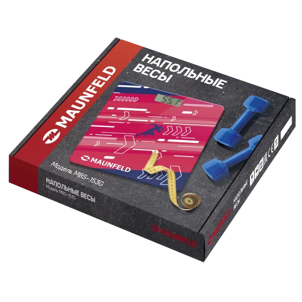 Напольные весы MAUNFELD MBS-153G Фиолетовый Напольные весы MAUNFELD MBS-153G Фиолетовый