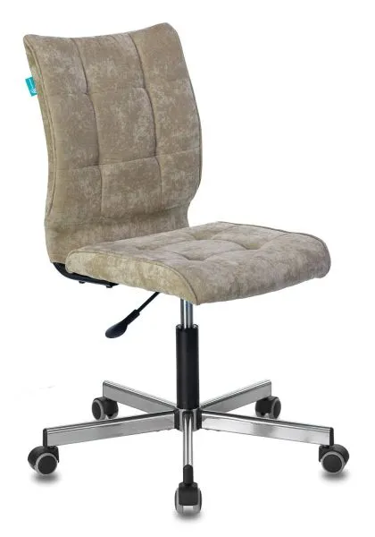 Кресло Бюрократ CH-330M песочный Light-21 крестов. металл хром Кресло Бюрократ CH-330M песочный Light-21 крестов. металл хром