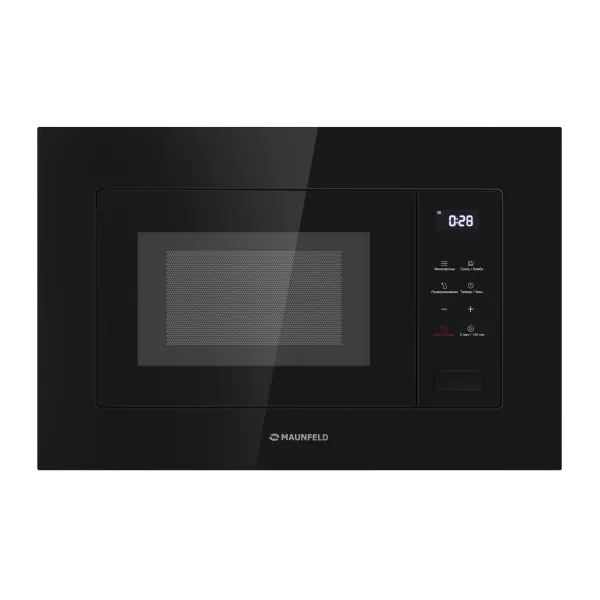 Микроволновая печь встраиваемая MAUNFELD MBMO820SG10 Черный Микроволновая печь встраиваемая MAUNFELD MBMO820SG10 Черный