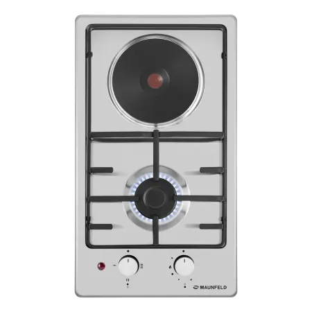 Комбинированная варочная панель MAUNFELD EEHS.32.3ES.KG Нержавеющая сталь Комбинированная варочная панель MAUNFELD EEHS.32.3ES.KG Нержавеющая сталь