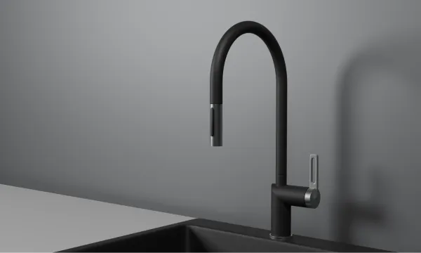 GR-8172, ШВАРЦ, СМЕСИТЕЛЬ КУХОННЫЙ С ВЫДВИЖНЫМ ИЗЛИВОМ GR-8172, ШВАРЦ, СМЕСИТЕЛЬ КУХОННЫЙ С ВЫДВИЖНЫМ ИЗЛИВОМ