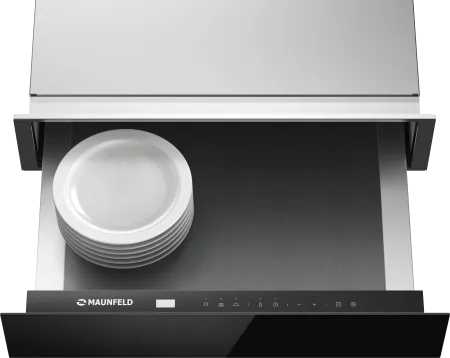 Встраиваемый шкаф для подогрева посуды MAUNFELD MWD22BK Черный
