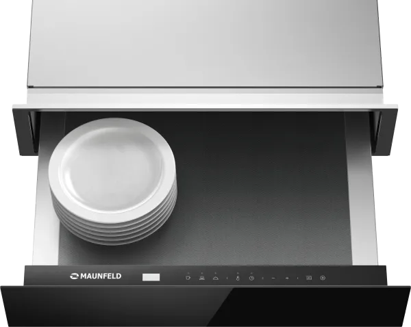 Встраиваемый шкаф для подогрева посуды MAUNFELD MWD22BK Черный Встраиваемый шкаф для подогрева посуды MAUNFELD MWD22BK Черный