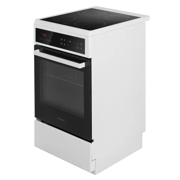 Электрическая стеклокерамическая плита MAUNFELD MEC511CW10TD Белый Электрическая стеклокерамическая плита MAUNFELD MEC511CW10TD Белый