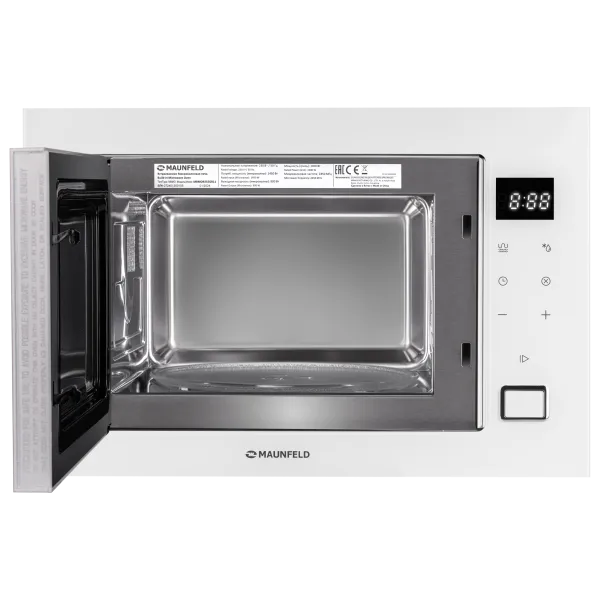 Микроволновая печь встраиваемая MAUNFELD MBMO925SG11 Белый Микроволновая печь встраиваемая MAUNFELD MBMO925SG11 Белый