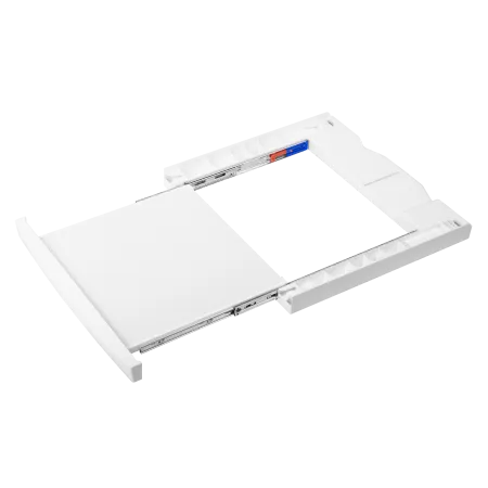 Соединительный элемент с выдвижной полочкой MAUNFELD WM Белый