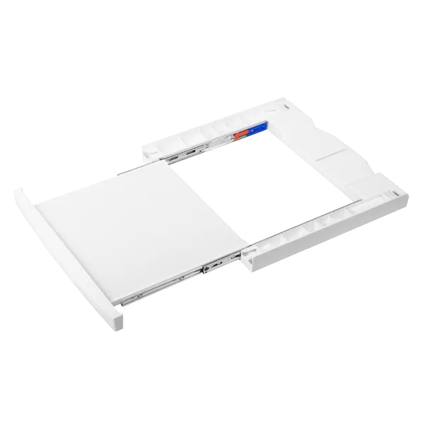 Соединительный элемент с выдвижной полочкой MAUNFELD WM Белый Соединительный элемент с выдвижной полочкой MAUNFELD WM Белый