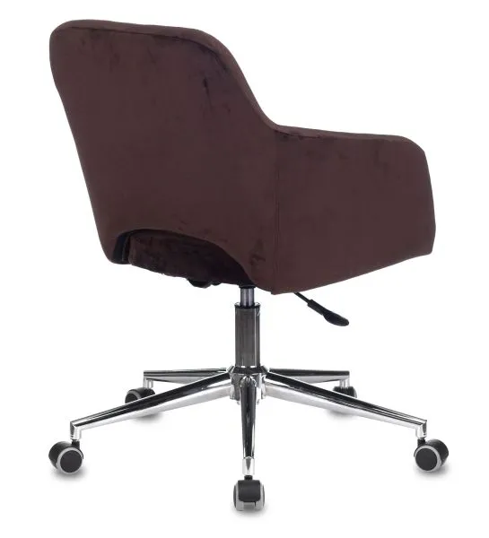 Кресло Бюрократ CH-380SL мокко Italia 6 крестов. металл хром Кресло Бюрократ CH-380SL мокко Italia 6 крестов. металл хром