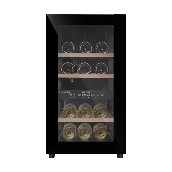 Винный шкаф MAUNFELD MFWC-50D16 Черный Винный шкаф MAUNFELD MFWC-50D16 Черный