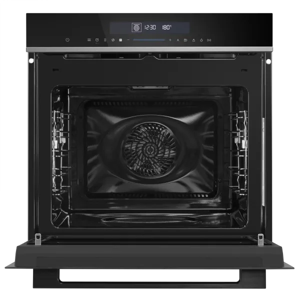 Шкаф духовой электрический с СВЧ MAUNFELD MEOR7217SM Черный