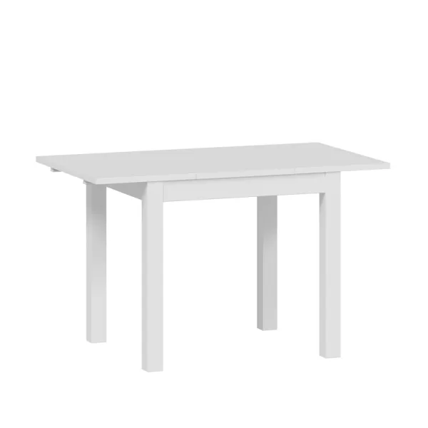 S00517 ВАРДИГ С стол обеденный 80(120)х74х70 шпон ясеня, белый