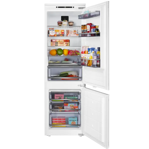 Встраиваемый холодильник NO FROST с инвертором MAUNFELD MBF177NFFWGR Inverter Белый Встраиваемый холодильник NO FROST с инвертором MAUNFELD MBF177NFFWGR Inverter Белый