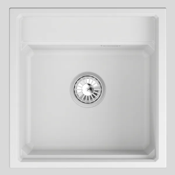 KS-5002i, АРКТИК (БЕЛЫЙ)  кухонная мойка, кварц KS-5002i, АРКТИК (БЕЛЫЙ)  кухонная мойка, кварц
