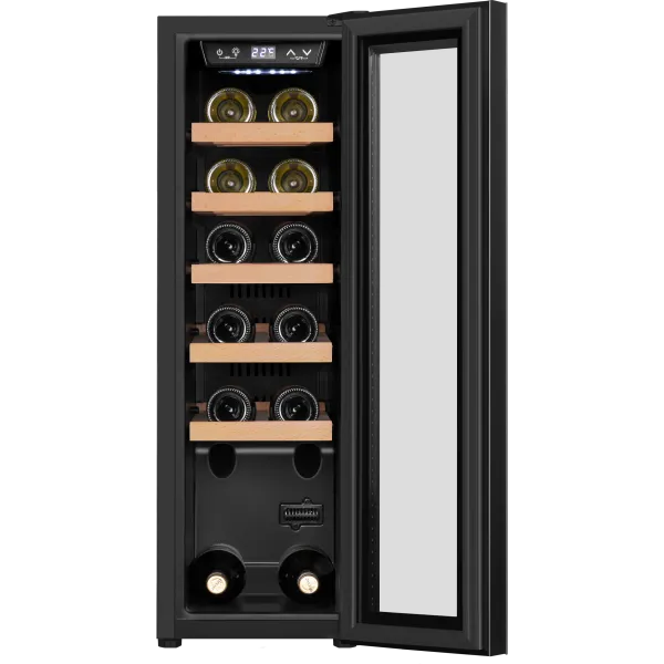 Винный шкаф MAUNFELD MFWC-45S12 Черный Винный шкаф MAUNFELD MFWC-45S12 Черный