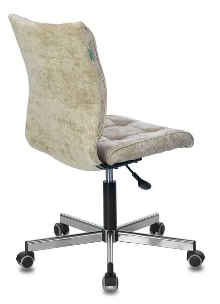 Кресло Бюрократ CH-330M песочный Light-21 крестов. металл хром Кресло Бюрократ CH-330M песочный Light-21 крестов. металл хром