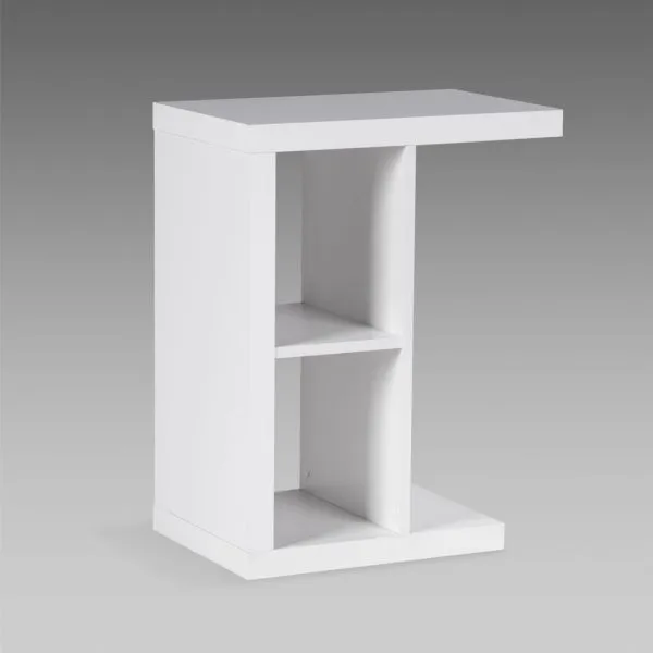 S00166 Энкель Т приставной стол 47х60х30, белый