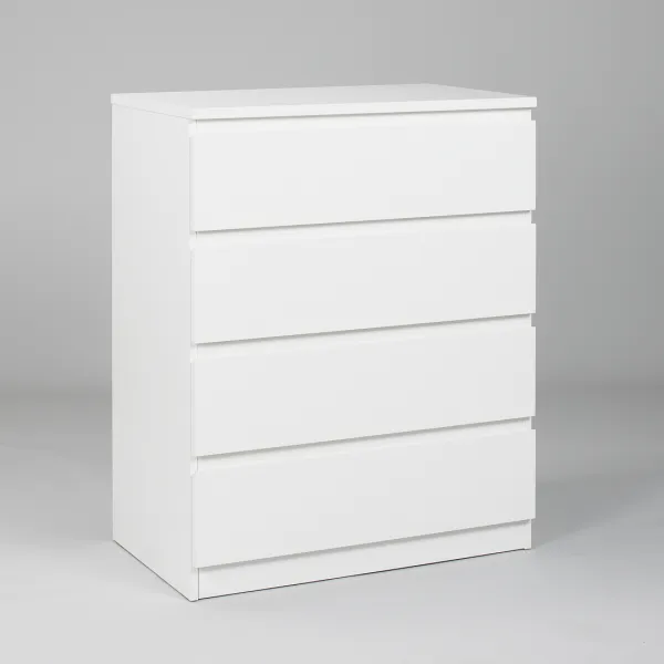 2.05.02.070.1 МАЛЬТА комод 4 ящика 80х99 белый RU 2.05.02.070.1 МАЛЬТА комод 4 ящика 80х99 белый RU