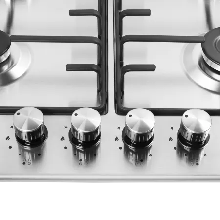 Газовая варочная панель MAUNFELD EGHS.64.3ES Нержавеющая сталь Газовая варочная панель MAUNFELD EGHS.64.3ES Нержавеющая сталь