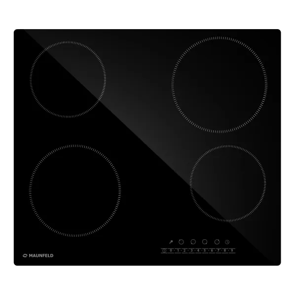 Электрическая варочная панель MAUNFELD AVCE6044SBK Черный