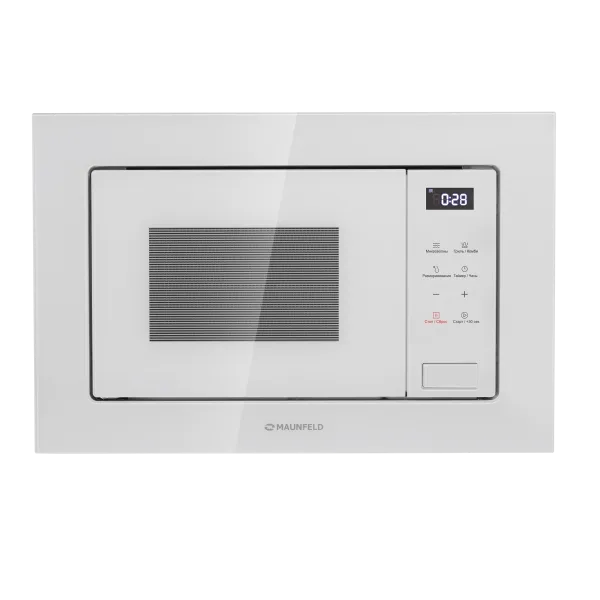 Микроволновая печь встраиваемая MAUNFELD MBMO820SG10 Белый Микроволновая печь встраиваемая MAUNFELD MBMO820SG10 Белый