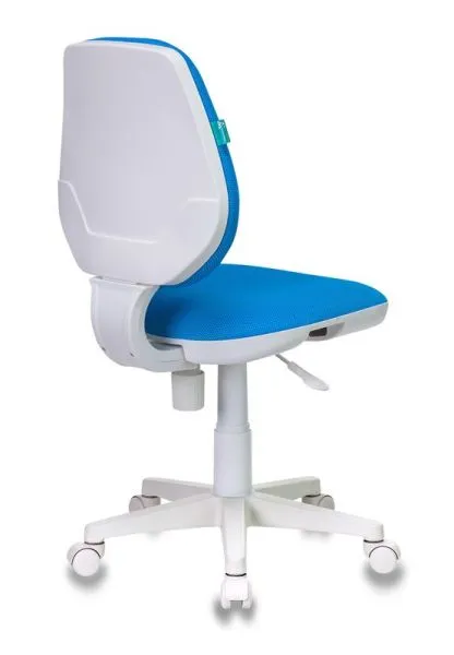 Кресло детское Бюрократ CH-W213 голубой TW-55 крестов. пластик пластик белый Кресло детское Бюрократ CH-W213 голубой TW-55 крестов. пластик пластик белый