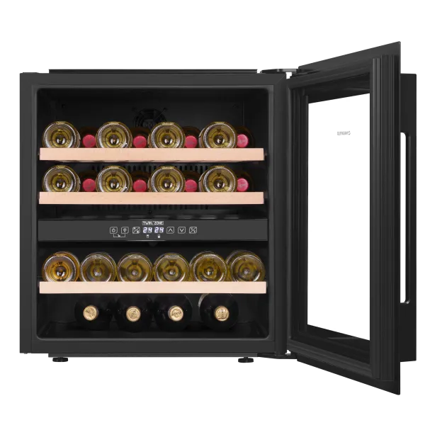 Винный шкаф встраиваемый MAUNFELD MBWC-92D36 Черный Винный шкаф встраиваемый MAUNFELD MBWC-92D36 Черный