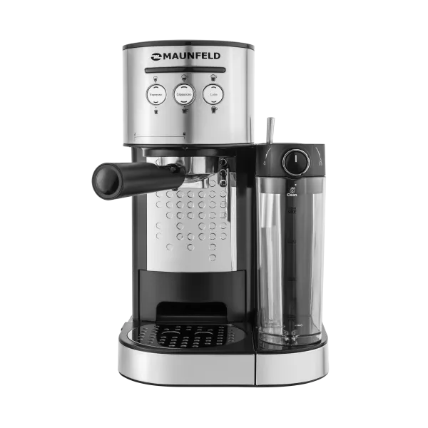 Кофемашина рожкового типа MAUNFELD MF-720S PRO Нержавеющая сталь Кофемашина рожкового типа MAUNFELD MF-720S PRO Нержавеющая сталь