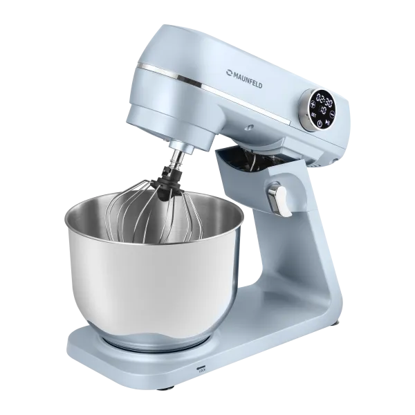 Миксер планетарный MAUNFELD MF-423BL Голубой Миксер планетарный MAUNFELD MF-423BL Голубой