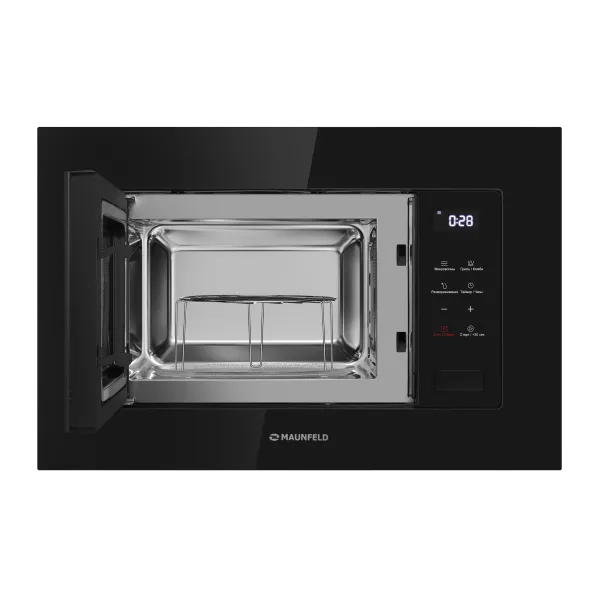 Микроволновая печь встраиваемая MAUNFELD MBMO820SG10 Черный Микроволновая печь встраиваемая MAUNFELD MBMO820SG10 Черный