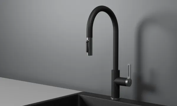 GR-8168, ЧЕРНЫЙ, СМЕСИТЕЛЬ КУХОННЫЙ С ВЫДВИЖНЫМ ИЗЛИВОМ GR-8168, ЧЕРНЫЙ, СМЕСИТЕЛЬ КУХОННЫЙ С ВЫДВИЖНЫМ ИЗЛИВОМ