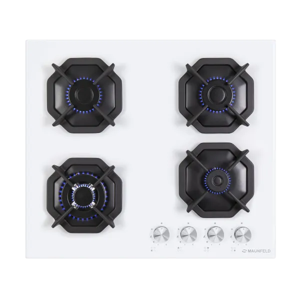 Газовая варочная панель MAUNFELD EGHG.64.23C Белый Газовая варочная панель MAUNFELD EGHG.64.23C Белый