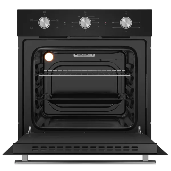 Шкаф духовой электрический MAUNFELD AEOC604 Черный/ Нерж. сталь