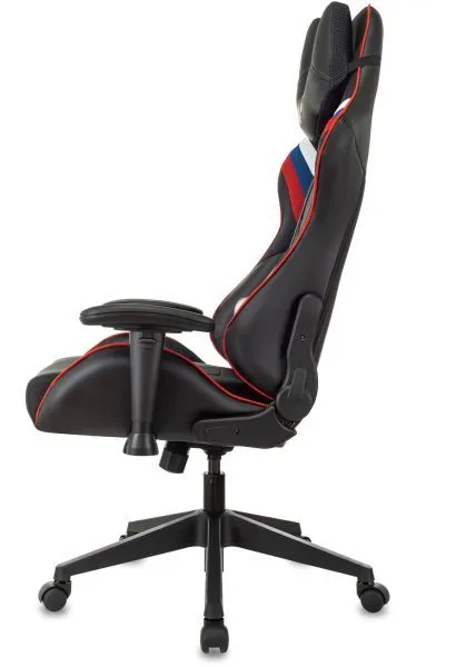 Кресло игровое Zombie VIKING 4 AERO белый/синий/красный ткань/эко.кожа с подголов. крестов. пластик Кресло игровое Zombie VIKING 4 AERO белый/синий/красный ткань/эко.кожа с подголов. крестов. пластик