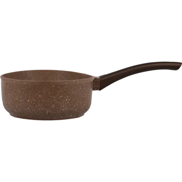 Ковш MAUNFELD CARMEL MF18CRM01SP из литого алюминия со стеклянной крышкой, 18 см, 1,6 л Коричневый Ковш MAUNFELD CARMEL MF18CRM01SP из литого алюминия со стеклянной крышкой, 18 см, 1,6 л Коричневый