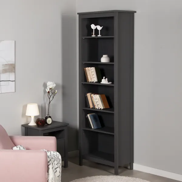 2.08.07.110.4 САГА стеллаж 70 серый RU