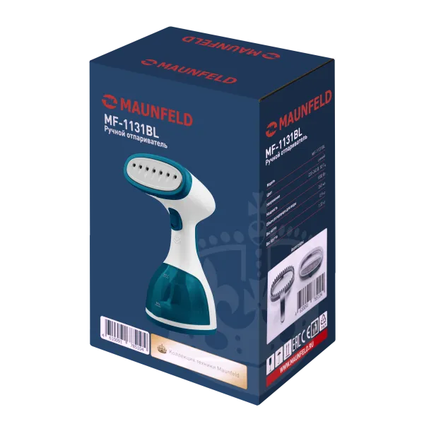 Ручной отпариватель MAUNFELD MF-1131 Синий Ручной отпариватель MAUNFELD MF-1131 Синий