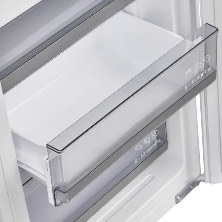 Холодильник-морозильник встраиваемый MAUNFELD MBF177NFWHGR Inverter Белый