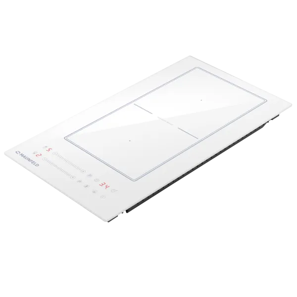 Индукционная варочная панель с объединением зон Bridge Induction MAUNFELD CVI292SWH Белый