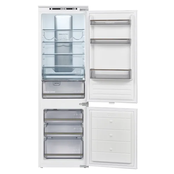 Холодильник-морозильник встраиваемый MAUNFELD MBF177NFWHGR Inverter Белый Холодильник-морозильник встраиваемый MAUNFELD MBF177NFWHGR Inverter Белый