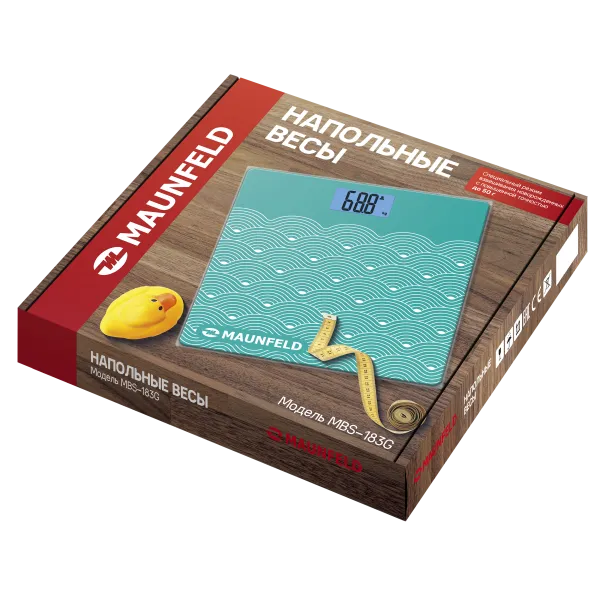 Напольные весы MAUNFELD MBS-183G Красный Напольные весы MAUNFELD MBS-183G Красный