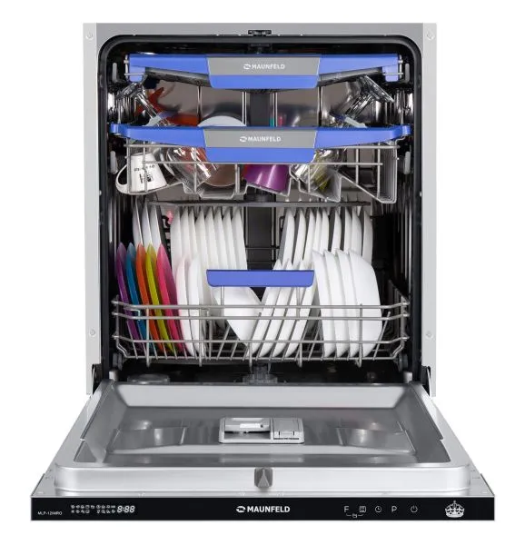 Посудомоечная машина с авто-открыванием MAUNFELD MLP-12IMRO Нержавеющая сталь Посудомоечная машина с авто-открыванием MAUNFELD MLP-12IMRO Нержавеющая сталь