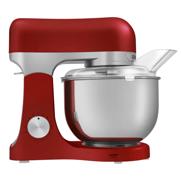 Миксер планетарный MAUNFELD MF-422CH Вишневый Миксер планетарный MAUNFELD MF-422CH Вишневый