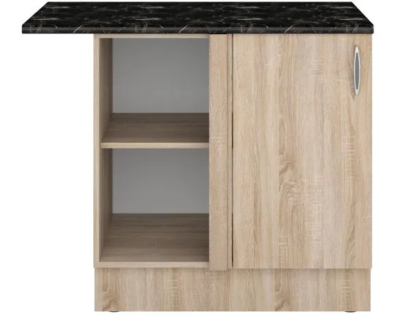 Шкаф напольный угловой 1000 (400) «Дуб Сонома» Шкаф напольный угловой 1000 (400) «Дуб Сонома»