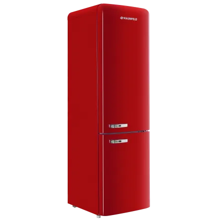 Холодильник MAUNFELD MFF186NFR Черный