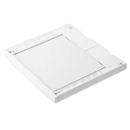 Соединительный элемент с выдвижной полочкой MAUNFELD WM Белый