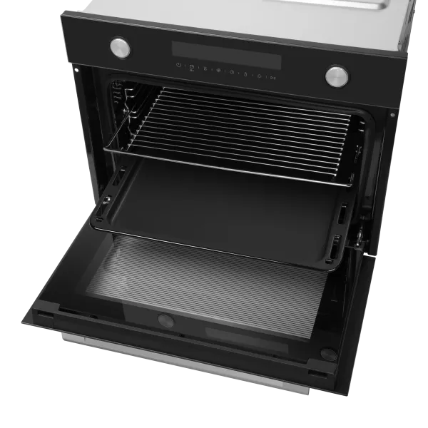 Компактный духовой шкаф электрический MAUNFELD MCMO5013MDGB Черный